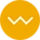 icône de voile pergola blanche sur fond orange