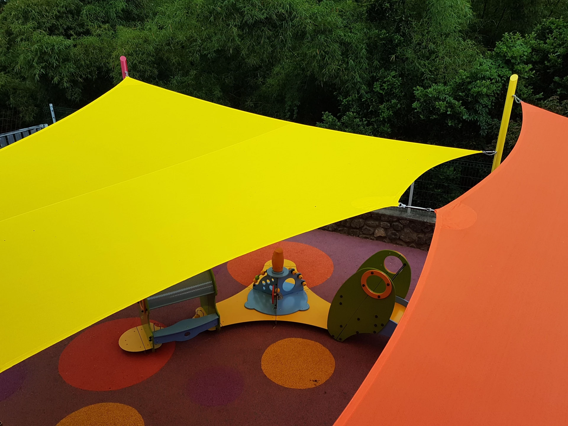 voile horizontale 45